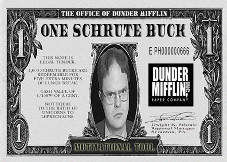What's better, a Schrute Buck or a Stanley Nickel? Poll Results - The ...